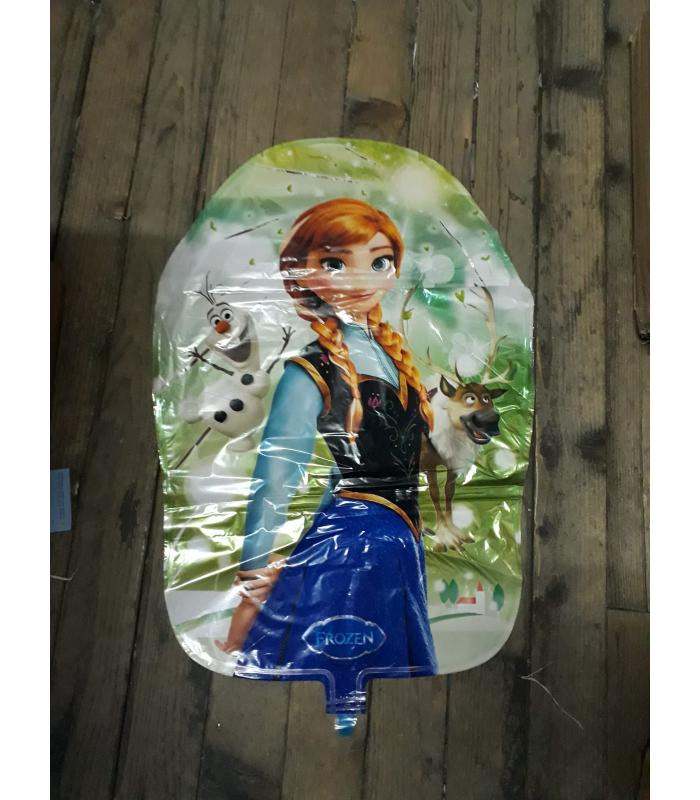 2023 Toptan orta folyo uçan balon Frozen Anna